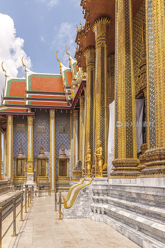 泰国曼谷Wat Phra Kaew寺庙